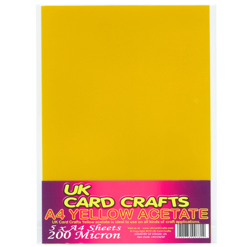 Transparent yellow - 5, a4