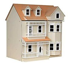 The Exmouth Cream Painted Flat Pack Dolls House Kit Tumdee 1:12 Scale Miniature