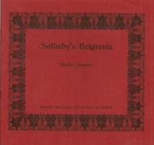 SOTHEBY’S Studio Ceramics
