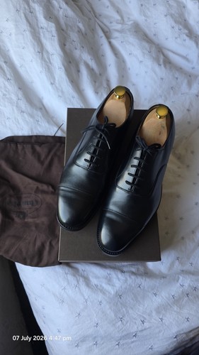 Church mens black - black, leather