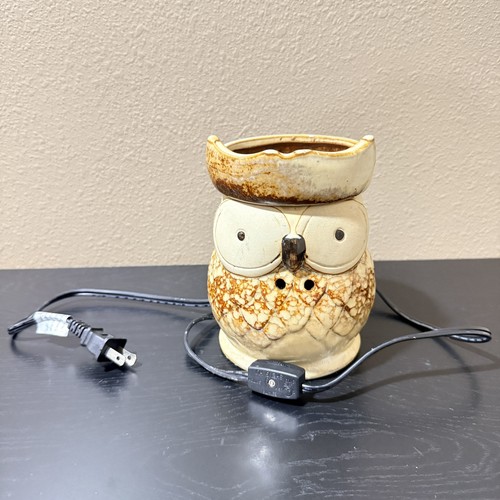 Owl lamp electric oil warmer - lamp,