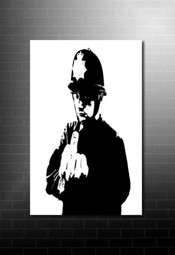 Banksy art poster print - poster,