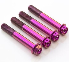 4x Purple Titanium Front