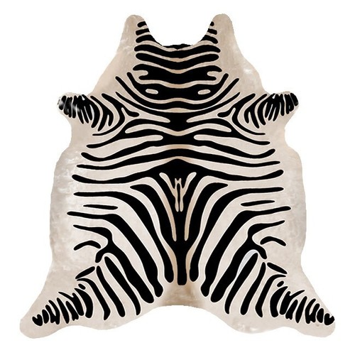 8x8 zebra black beige - &,