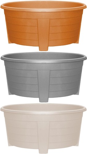 55cm oval trough planter large - oval,