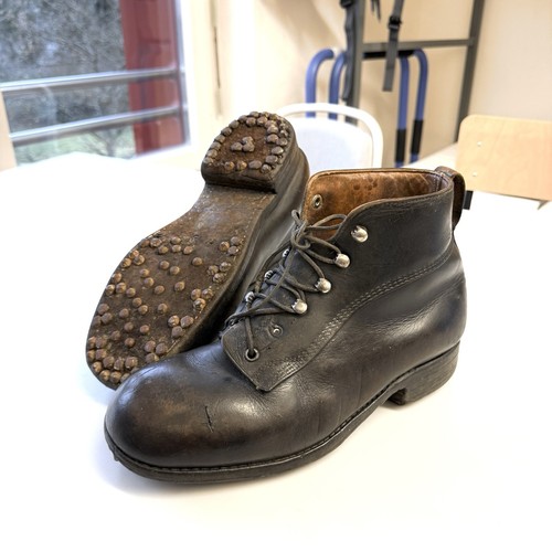 Swiss army hobnail boots - swiss,