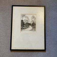"In the Trossachs" framed &