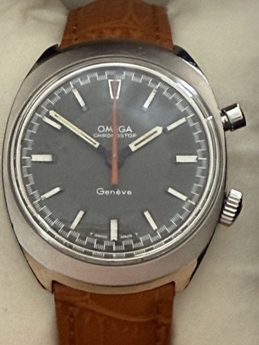 Omega chronostop tan leather - tan,