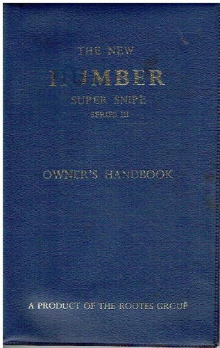 Humber super snipe - humber,