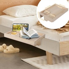 Bedside Shelf Wood Clip-On