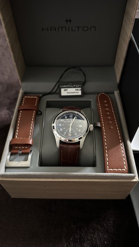 Hamilton khaki field automatic - khaki,