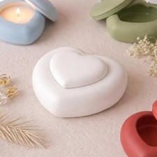 Heart Shaped Ceramic Trinket