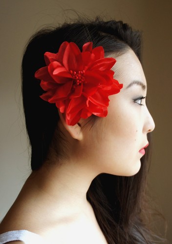 Hair flowers fascinator - hair,