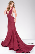 Jovani Prom Dress 4 Burgundy