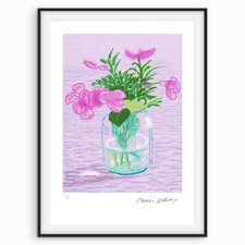 David Hockney Signed - Pink