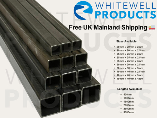 Mild steel box section - mild,