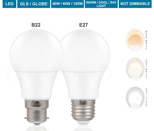 Led gls light bulbs - led, 60w