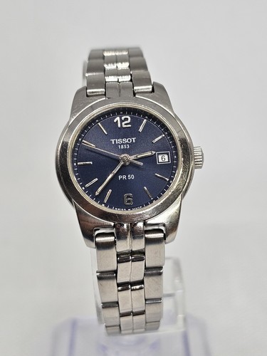Tissot pr50 ladies watch - ladies, blue