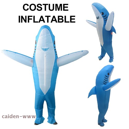 New inflatable shark costume - inflatable,
