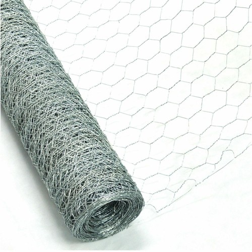 Garden galvanised chicken wire - chicken,