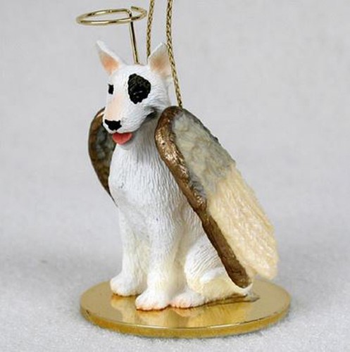 Bull terrier angel dog - terrier,