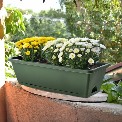 Trough plant pot long - x,