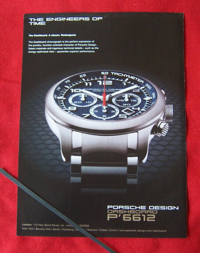 Porsche design dashboard - design,
