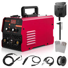 350A MIG Welder Machine Gasless 220V Inverter MIG/ARC/TIG Welding Machine