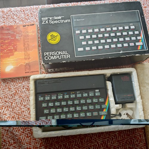 Sinclair spectrum 48k boxed - sinclair,