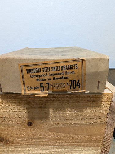Vintage product box of - product, a