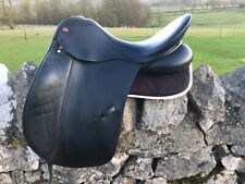 17.5” albion Dressage Saddle Genesis Tree Serial No 80796 Black VGC MW