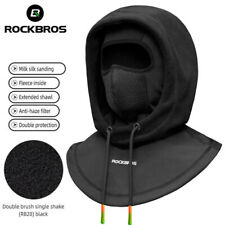 ROCKBROS Balaclava Thermal Fleece Ski Face Mask Thickened Windproof Headcover