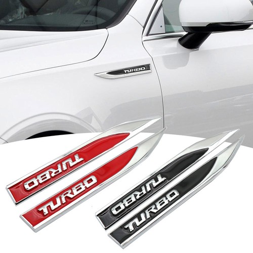 2pcs turbo sport - 2pcs, 3d