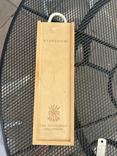 Single bottle wooden wine - bottle, box