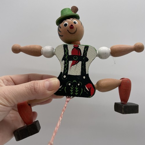 Vintage bavarian jumping jack - jumping,