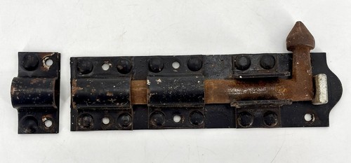 Vintage metal slide - bolt, &