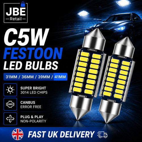 C5w led festoon bulbs - c5w, 31mm