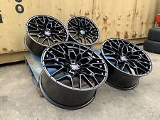 4 x BMW 2 3 4 5 19" Gloss Black G80 M3 1000M Style Alloy Wheels G42 G20 G30