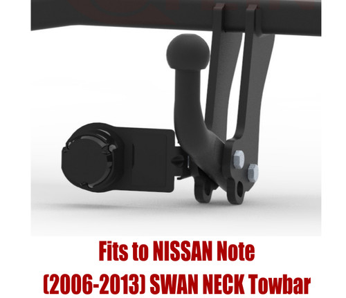Swan neck tow - tow, for