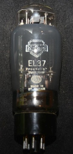 Vintage mullard el37 pentode - el37,