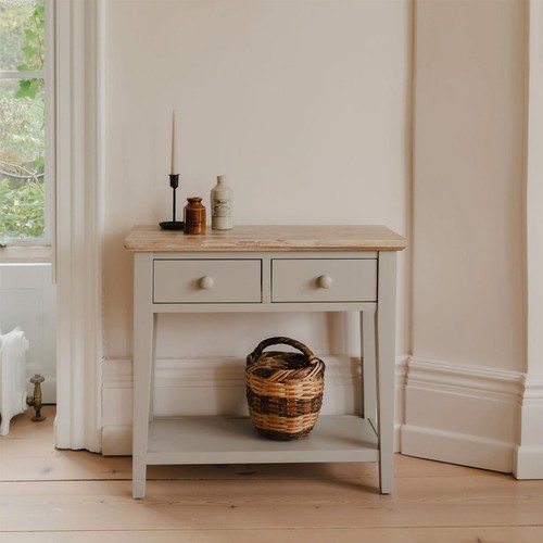 Hallway console table wooden - console,