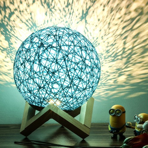 Star projection table - table, lamp