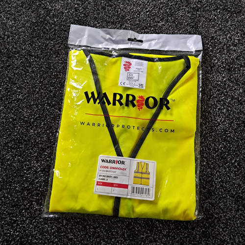 Warrior vis safety vest - warrior,