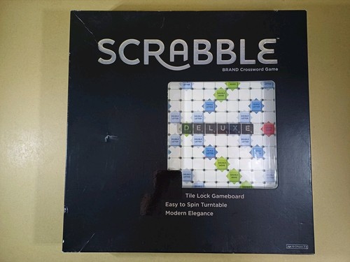 Scrabble deluxe edition - edition, black