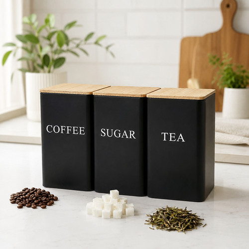 Black tea coffee sugar - black,