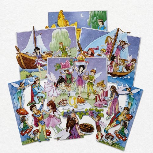 Fairy ephemera scrap - fairy,
