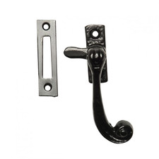 Kirkpatrick Window Casement Fastener Black Cast Iron Antique Style Wooden Window