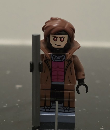 Lego customs gambit men - customs, x-men