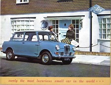 Riley Elf Mk II Original UK Sales Brochure Pub. No. 6308 circa 1963/64 (Mini)