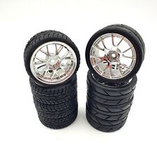 1/10 RC Car Wheels & Tyres BBS / Rota / Work Emotion Alloy Style Tamiya & FTX